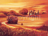 Flower Way Affiches par Leon Wells