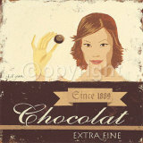 Chocolat Extra Fine Poster von Steff Green