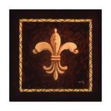 Fleur De Lys - King Charles VII Giclee Print by Marilyn Bast Dunlap Fleur De Lys - King Charles VII Giclee Print by Marilyn Bast Dunlap