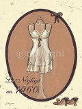 Le Neglige en 1960 Affiches par Steff Green