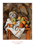 La Vase Paille Prints by Paul Cézanne