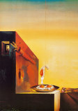 Salvador Dalí - Eggs on a Plate Plakát