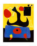 Femme Assise Affiches par Joan Miró