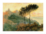 L'église à Varengeville, 1882 Affiche par Claude Monet