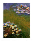 Water Lilies, Harmony in Blue Print by Claude Monet Water Lilies, Harmony in Blue Print by Claude Monet
