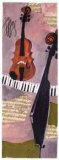 Musique Triosonate II  (with gold foil) Lámina por Rosina Wachtmeister