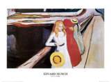 Girl on Bridge Pósters por Edvard Munch Girl on Bridge Pósters por Edvard Munch