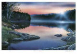 Sunrise on Silent Lake Edição limitada por J. Vanderbrink