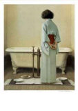 Preparing a Bath Limited Edition by Michael Thompson