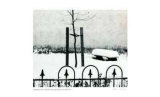 Fence with Snow Særudgave af André Kertész