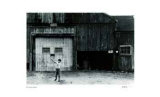 Untitled - Boy and White Square Edition limitée par B. A. King