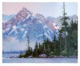Sunrise on the Olympia Limited Edition by Robert Genn