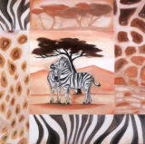 Animals of the Veldt: Zebras Print by Alfred Gockel