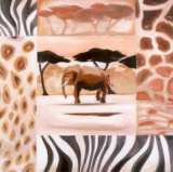 Animals of the Veldt - Elephant Affiches par Alfred Gockel