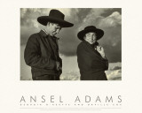 Georgia O'Keeffe and Orville Cox Reprodukcje autor Ansel Adams
