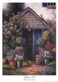 Remise dans le jardin Poster par Barbara R. Felisky