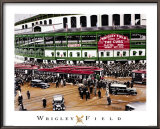 Wrigley Field, Chicago, Illinois Posters by Darryl Vlasak Wrigley Field, Chicago, Illinois Posters by Darryl Vlasak