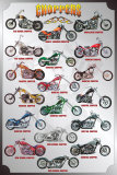 Motocicletas chopper Láminas