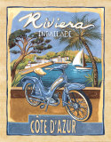 Riviera Posters by Charlene Audrey
