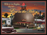 Brown Derby-Restaurant Poster von Larry Grossman