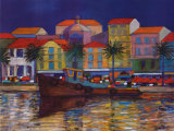 Riverside Promenade Art by Michael Grimsdale