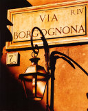 Via Borgognona Print by James T. Murray