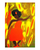 Sunshine Girl Giclee-trykk av liz B. belinga