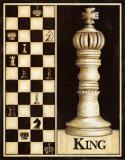 Roi classique Affiche par Andrea Laliberte