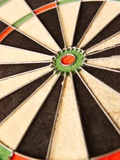 Dartboard Photographic Print