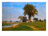 Old Elm at Medfield reproduction procédé giclée par George Inness