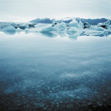Bergy Bits Near Pack Ice Photographie