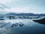 Bergy Bits Near Pack Ice Impressão fotográfica