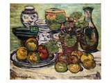 Still Life with Apples Giclee Print by Maurice Brazil Prendergast