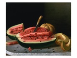 Ripe Melons Giclee Print by John F. Francis