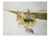 Countryside Departure Lámina giclée por Henri de Toulouse-Lautrec Countryside Departure Lámina giclée por Henri de Toulouse-Lautrec