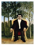 Portrait of Joseph Brummer Lámina giclée por Henri Rousseau