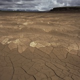 Mud Flats in Thingvellir National Park Photographic Print
