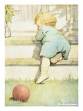 The Toddling Baby Boy Giclee Print by Jessie Willcox Smith