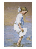 Wading at the Shore Giclee Print by Edward Henry Potthast
