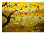 Pommier aux fruits rouges Reproduction procédé giclée par Paul Ranson