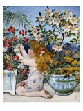 The Flower Girl Giclee Print by William Stephen Coleman