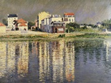 The Banks of the Seine at Argenteuil Fotografisk tryk af Gustave Caillebotte The Banks of the Seine at Argenteuil Fotografisk tryk af Gustave Caillebotte