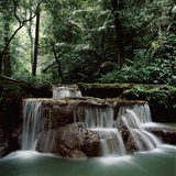 Waterfall Thailand Photographic Print