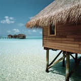 Cabana Raised Above the Ocean Lámina fotográfica Cabana Raised Above the Ocean Lámina fotográfica