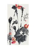 Lotuses in Autumn Giclée-Druck von Deng Jiafu