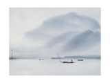 Brume matinale Reproduction procédé giclée par Chi Wen