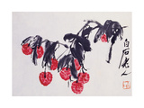 Litchis Giclée-Druck von Baishi Qi