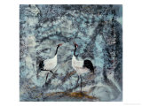 Twin Cranes Giclee Print by Huachazc Lee