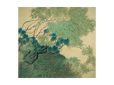 Chrysanthemums in Autumn Lámina giclée por Minrong Wu