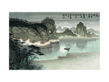 Poetic Li River No.18 Lámina giclée por Zishen Zhang Poetic Li River No.18 Lámina giclée por Zishen Zhang